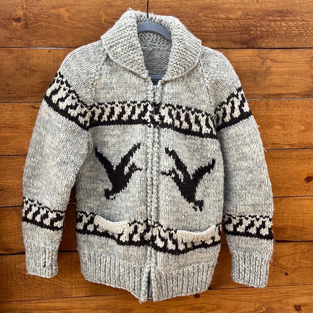 Vintage Canadian-made Tuak wool sweater
